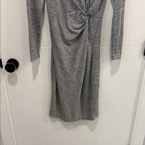 Dex Heather Gray Long Sleeve Dress size XS - Picture 3 of 7
